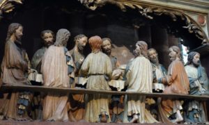 Die Jünger beim Abendmahl