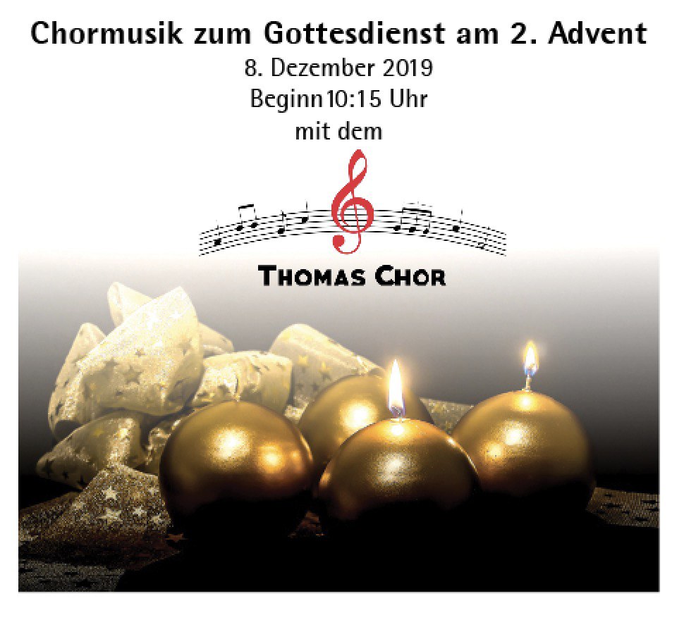 Gottesdienst am 2. Advent