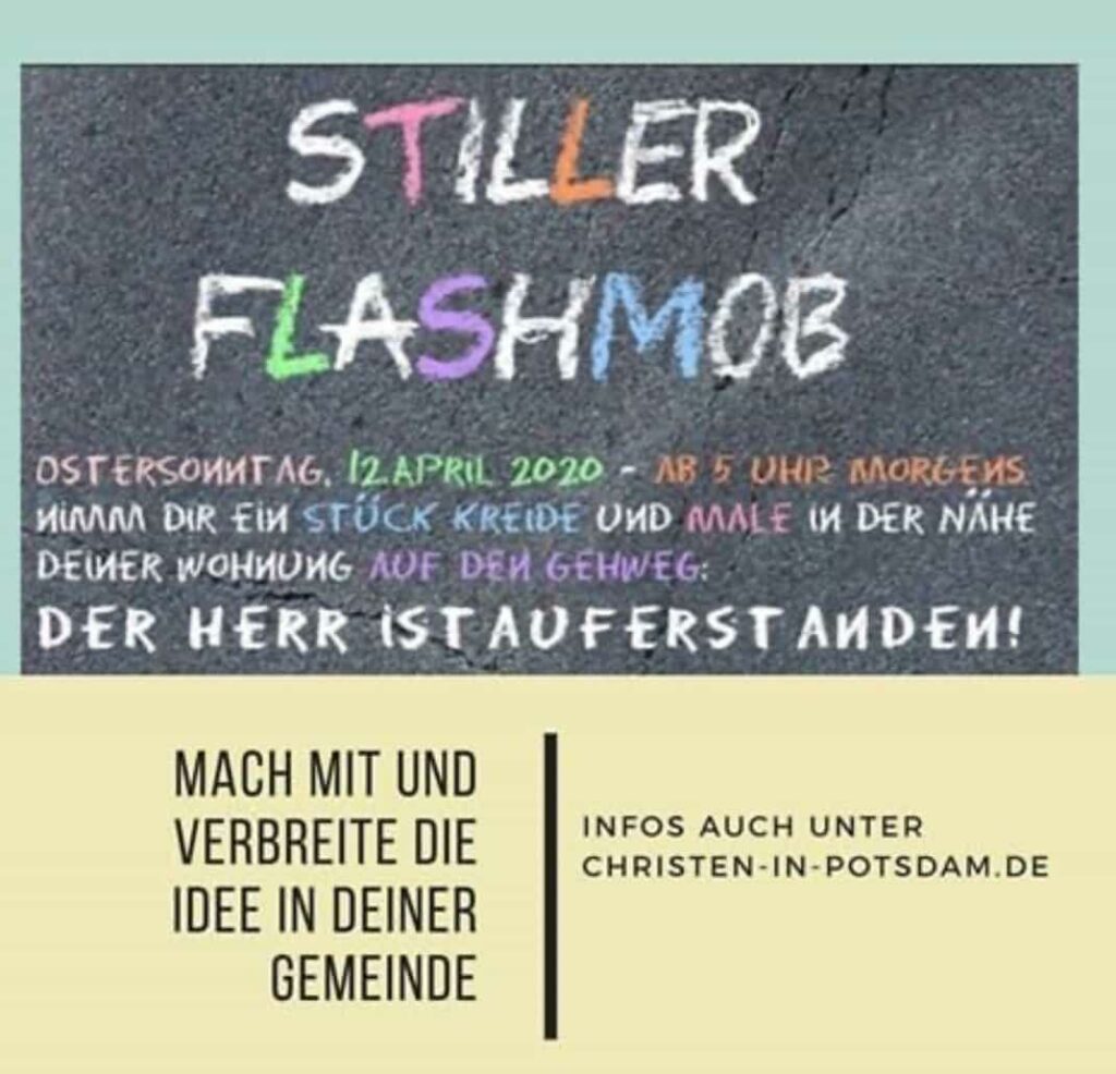 Stiller Flashmob