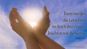 Leuchten wie die Sonne
