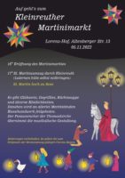 Auf geht’s zum Kleinreuther Martinimarkt